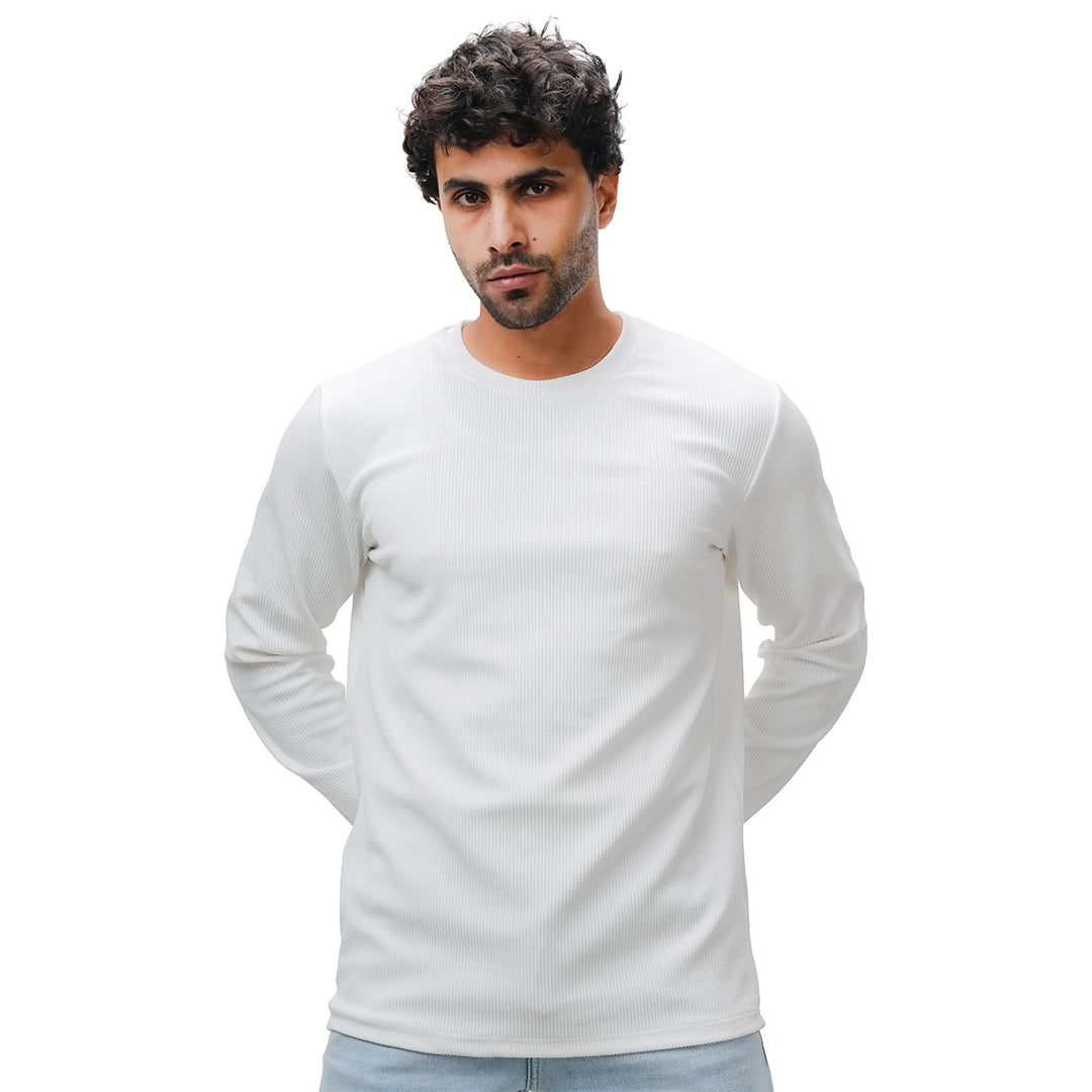 Half Basic Melton Zipper