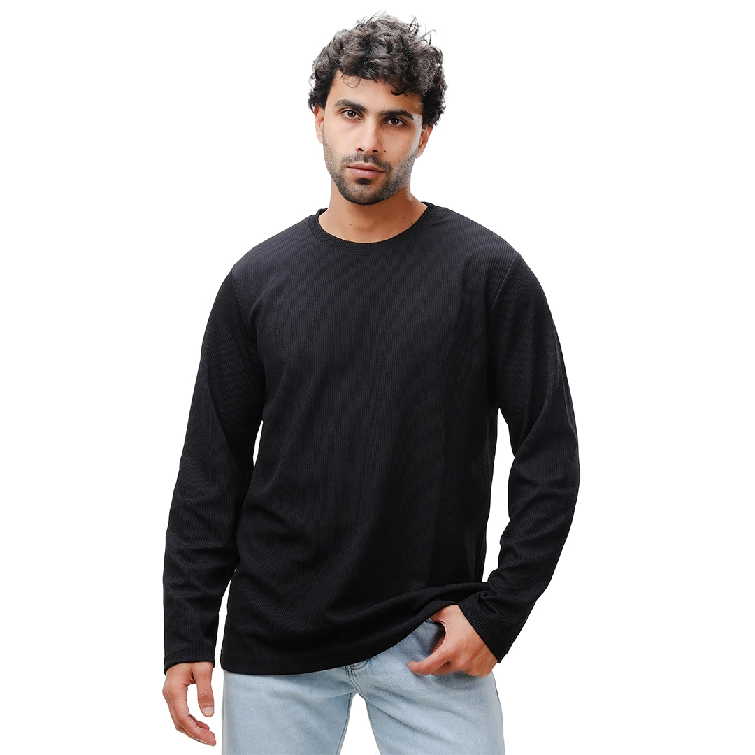 Half Basic Melton Zipper