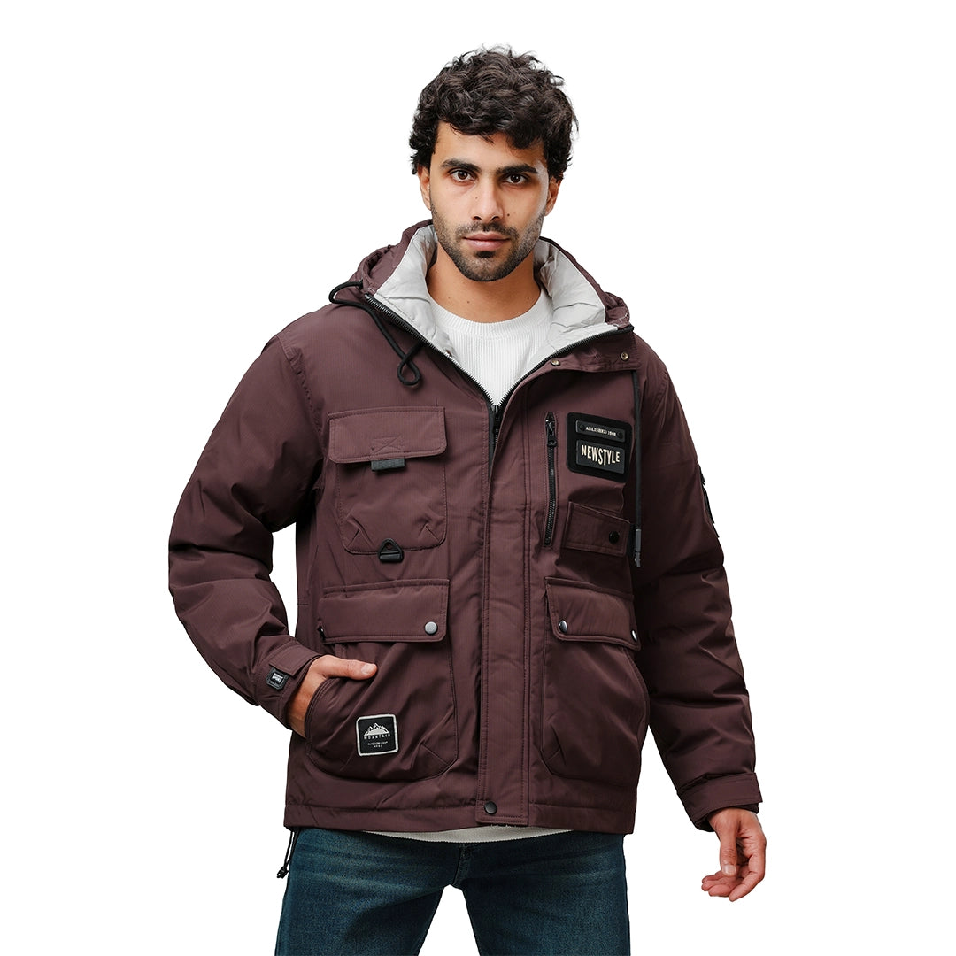 Jacket Water Proof Basic with a Hood