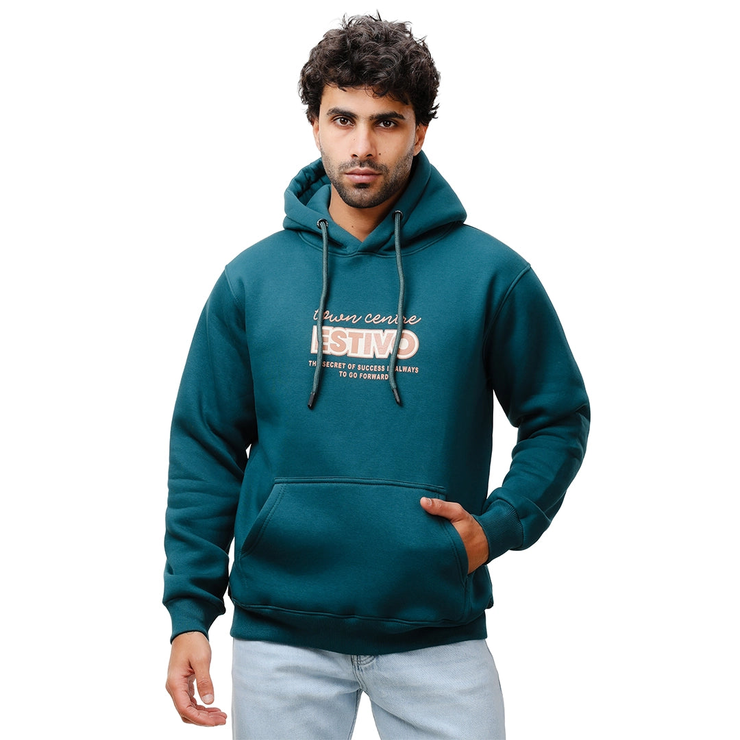 Slim Fit Hoodie Printed Estivo